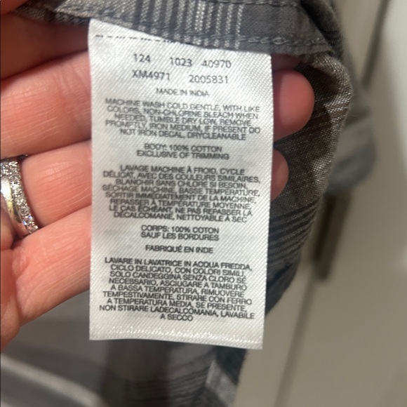 Columbia Men’s Button-Up Short Sleeve Shirt - Picture 4 of 5